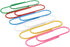 Coideal Super Large Colored Paperclips, 30 Pack 4 Inch Jumbo Vinyl Coated Clips for Office (10 cm)