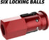 WYNNsky Universal Air Coupler and Industrial Air Plug Kit, 1/4 Inch Threads, 14 Pieces Air Compressor Accessories