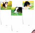The Best Card Company - 10 Adorable Blank Dog Cards, Assorted Pet Breeds, Boxed Set, 4 x 5.12 Inch, Awesome Australian