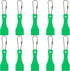 10 Pcs Lotto Scratcher Tool, Plastic Keychain Scraper for Lottery Tickets, Lotto Scratcher Keyring, Green