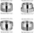 OSALADI Faucet Adapter Kit, Brass Faucet Adapter for Sink Male/Female to Hose Adapter, 8pcs, 4 Sizes