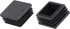 METALLIXITY Square Tube End Cap(35 x 35mm) 2Pcs, Plastic Plugs Insert End