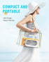 Ultrasonic Jewelry Cleaner, 11.8oz (350ML), Portable with 2 Modes, 48kHz for Glasses, Rings, Watches, and More