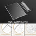 8.5X11 Removable-3 Pack Sliver Frames Double-Sided Acrylic Sign Holder Sliver Picture Frames Flyer Holder for Menu