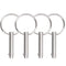 Quick Release Pin Bimini Top Pin, 0.25 Inch Diameter, 1.49 Inch Total Length, 316 Stainless Steel for Boat Bimini Top