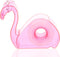 LUOZZY Tape Dispenser Cartoon Flamingos, Portable Tape Cutter School Office Accessory - Pink