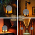 MYNINES 16 Pixelated Lantern Mood Light, USB C Rechargeable Light-up Color Changing Light with Remote & Touch Control