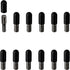 whitesnow 12pcs Metal Dual Diameter 1/4 Inch 5mm Shelf Pegs Pins Replacement Kitchen
