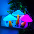 5Pack 7 AUSAYE Sensor LED Night Light Plug in Lamp Color Changing Mushroom Light Cute Night Lights for Adults Kids