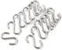 15 Pack Heavy Duty Stainless Steel S Shaped Hooks, 2.2 Inch Long, 1/5 Inch Thickness Metal Hooks