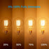 New Lights G25 Bulb, 60W Bulb, Bulb, Dimmable Bulbs, 2100K White,E26, 6 Pack Globe Edison Light Vintage Round Edison