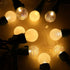 70 G15 Christmas Lights Warm White LED Glass Blubs Globe String Light Plug in ETL Certified Outdoor Indoor String Light