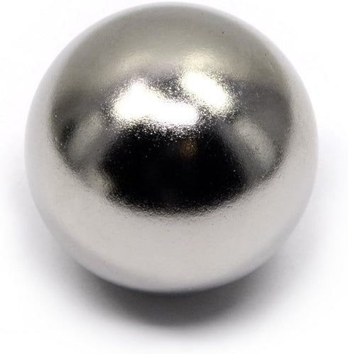 CMS 1.26" N42 Magnetics Neodymium Sphere Magnet - Super Strong Rare Earth Ball Magnet, Large High-Powered Shining