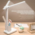Generic 3 Dimming, (FOLD-699ADUAL) Rechargeable Desk Lamp, Small Desk Light with Color Temperatures & Stepless Battery