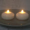 Waterproof Flameless Floating Candle, Battery Operated LED Light with Timer, Warm White Tealight for Home Decor