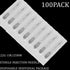 100Pack 22Ga 1Inch/25mm Disposable Dispensing Lab Supplies, Individually Sealed Packaging