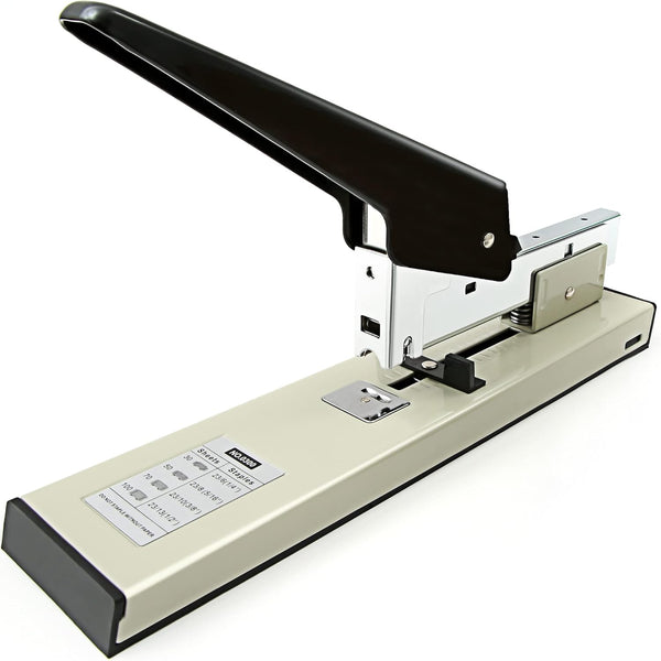 Heavy Duty Stapler for Office with 100 Sheet Capacity, 1PACK Manual Big Metal Stapler, max use 23/13 Staples
