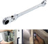 KATUR 8mm Ratcheting Wrench Set - Flexible Pivoting Head Ratchet Combination Spanner Tool
