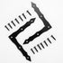 Xingwenhao 10pcs (100x100x15mm) Decorative Corner Brackets, Barn Door Sliding Door L-Shape Corner Brace Bracket, Rustic