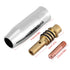 11 Pcs Welder Replacement Parts Welding Torch Contact Tip, 15Ak Contact Nozzle Tip Holder Kit