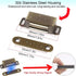 6 Pack 15 lbs Closet Kitchen Cabinet Magnets Closure CBRIVE Cabinet Magnetic Catch Cupboard Door Magnets Heavy Duty
