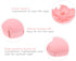 Candy Color Tape Dispenser, Cute Heart-Shaped Tape Organizer for Home Office or School Supply (2Pcs Heart)