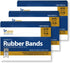 Upgrade Office Supply UPG22964 Rubber Bands, Size #64 (3-1/2" x 1/4"), Natural Crepe, 12 Oz Box