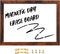 Dry Erase White Board, Magnetic Surface for Office, School, Home, Hanging Board for Decoration, Planning, Memo, 12"x 16"