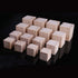 KDDEON Set 4 Legs,23 (4x4x4cm/1.6x1.6x1.6in) of Solid Wood Pine Block Furniture Risers Legs,Table Legs Bed Legs Sofa