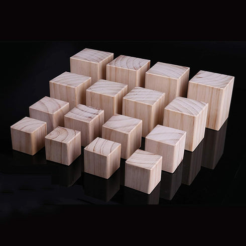 KDDEON Set 4 Legs,23 (5x5x8cm/2x2x3.1in) of Solid Wood Pine Block Furniture Risers Legs,Table Legs Bed Legs Sofa Couch