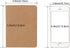 EUSOAR Blank Memo Scratch Pads, 24 Pack A6 3.9" x 5.5" 60 Pages Softcover Kraft Notebook, Mini Notebook Unlined, Travel Journal Notepad Set Bulk, Students Office Writing Diary, Subject Notebooks by EUSOAR
