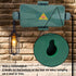 Outdoor Electrical Box Waterproof IP54-rated, Black Outdoor Extension Cord Cover Box (7.6 x 3.9 x 3.3 inch)