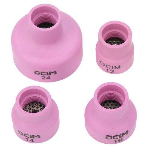Glass Welding Cups, Monster Gas Lenses for Welding, Alumina Torch Gas Lens Kit, Industrial Supplies