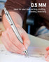 Four Candies 0.5mm Mechanical Pencil Set with Case, 3PCS Metal Artist Pencil with 480PCS HB Lead Refills