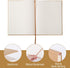 B5 Blank Notebook Journals, 7.6" x 10", 160 Pages, Unlined Kraft Hardcover Sketchbook for College