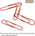 MECCANIXITY Paper Clips, Medium Size 2 Inch, Vinyl Coated to Prevent Tearing Pages, 100 Count for Office