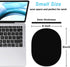 Rimilak Small Mouse Pad 6 x 8 Inch, Takes up Wrist and Mouse Space, Waterproof Compact Mini Mouse Mat for Laptop Computer Wireless Mouse Keyboard Home Office Travel,Black by Rimilak