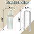 SiLnmLih 20 Pcs Plantation Shutter Louver Repair Pins Spring Loaded Wood Shutters Replacement Repair Pins Blinds Louver