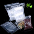 Valchoose Premium Heavy-Duty Small Poly Zipper Bags, Resealable Clear Plastic Bags for Jewelry, 200pcs