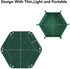 EPIC GADGET 6.5 Inch) Desk Organizer for Table, Night Stand, Desk, Workplace - PU Leather Hexagon Shaped Organizer