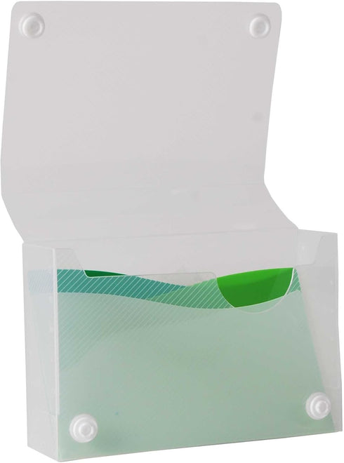 Filexec Products Wave Index Card Case - 3"x 5", Pack of 4 (50484-2028)