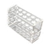 Clear Acrylic Test Tube Rack - 12 Sockets for 10ml, 25ml, 50ml, 100ml Test Tube (12 Hold 10ml)