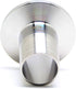 QiiMii SS304 1.5" Tri Clamp to 1" Hose Barbed Adapter, Sanitary Hose Pipe Fitting
