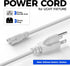 Barrina T8 3FT 3 4 Packs TX-S Power Cord, Prong Plug, Female End, Power Cable with US Plug for Shop Light/Grow Light