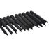 Set (10 Pack 2.3" 4, 6, 8, 10, 12 (2 Spanner Bit - Long Magnetic Heads) Spanner Fork Snake-Eye Security Screwdriver Bit