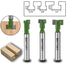 3Pcs Set, 1/4" Set -5/16 3/8 1/2 inch Set BAYTORY Keyhole Router Bits Shank Router Keyhole Bit & & Blade Diameter