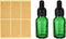 PATIKIL 15ml Glass Dropper Bottle, 2Pcs Leakproof Essential Oils Sample Container with Eye Dropper & 6 Labels