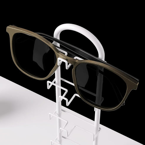 1 Sunglasses Organizer for Women, Glasses Holder, Sunglasses Display, Eyeglasses Rack Metal Frame, Eye Glass Holder