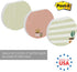 Plant Theme Sticky Note Pad Assortment/Set of 3 Round Flat Top Plant Lady Note Pads / 3.5" Succulent Sticky Notes / 50 Sheets Per Pad/Made in USA by Gotcha Covered Notebooks