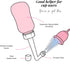 Bottle for Perineal Recovery Postpartum Care, 360 ml (12 oz) with Angled Spout for Personal Hygiene